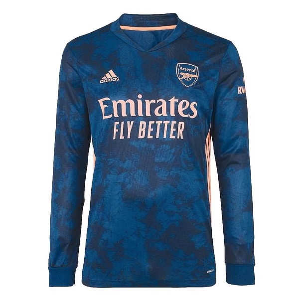 Tailandia Camiseta Arsenal Tercera equipo ML 2020-21 Azul